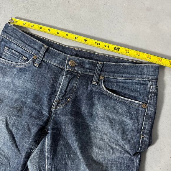 Citizens of Humanity Bootcut Jeans Dark Wash Premium Denim - Size: 29 - Picture 6 of 13